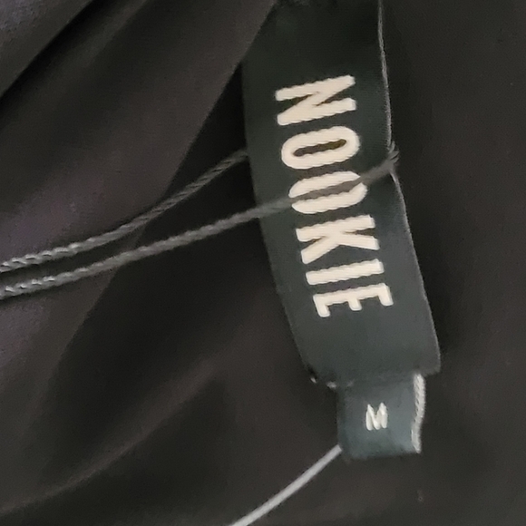 Nookie Lust One Shoulder Midi Dress Black Various - Picture 12 of 13